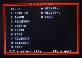 rom menu